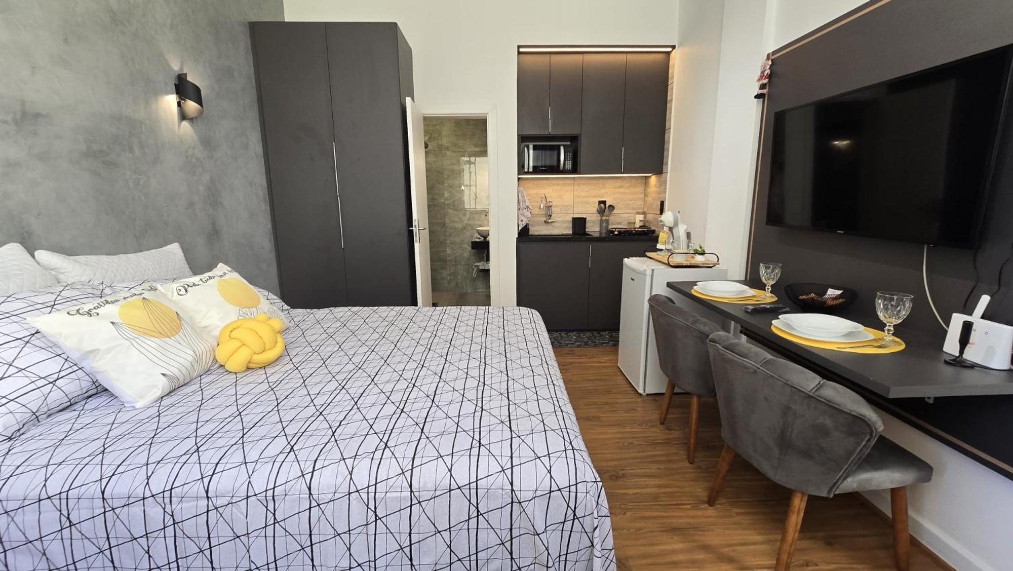 테레소폴리스 Loft Moderno E Aconchegante A Dois Passos Da Feirinha Do Alto! 아파트 외부 사진